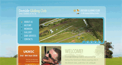 Desktop Screenshot of deesideglidingclub.co.uk